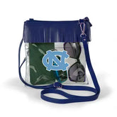 UNC Clear Crossbody with Fringe By Desden